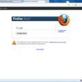 Firefox Startseite Suche funktioniert nicht