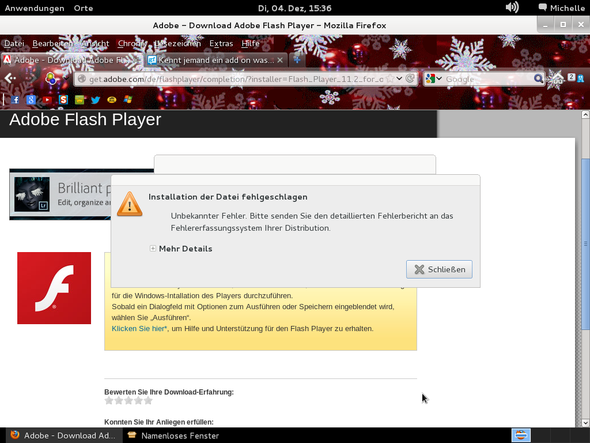 warum kann ich adobe flash player nicht installieren warum kann ich adobe flash player nicht installieren