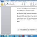 Formatierung Fußzeile Word 2010