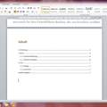 Frage zu Word2010