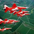 FSX FA18 Patrouille Suisse Bemalung