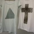 Gibt es ein Wort für die Styl-Art wobei die Leute ein Dreieck oder ein Kreuz auf ihr Shirt haben?