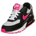 Girls' Preschool Nike Air Max 90 Running Shoes