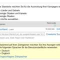 Google Adwords - Standort richtig eingestellt?