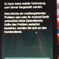 Google Dienste gehen nicht
