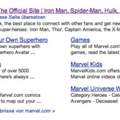 Google Suchergebnisse Unterdomains Darstellung wie Beispiel