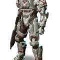 halo 4 eva helm mit schädel