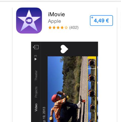 Hay Leute ich bitte um Hilfe ich suche eine App die wie iMovie ist aber kostenlos sein soll