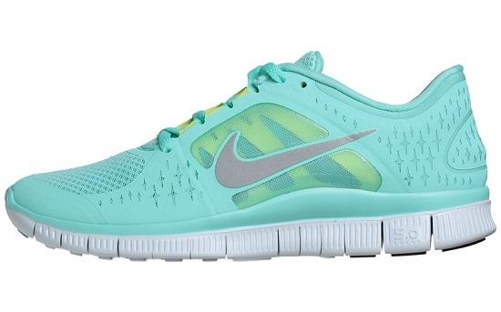 nike free türkis damen
