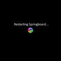 HILFEEEEE wie bekomme ich restartng springboard weg???