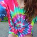 "Hippie" T-Shirt, selbstmachen- WIE? (Bild in der Beschreibung)