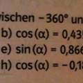 Hlife bei Mathe Aufgabe sinus cosinus
