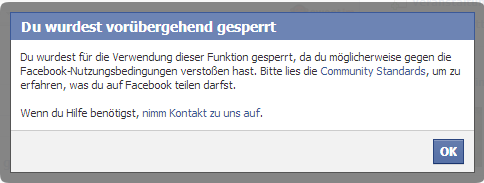 Ich Wurde Bei Fb "vorübergehend Gesperrt" Was Tun? (Konto, Facebook ...