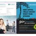 InDesign Anschnitteinstellungen und pinker Rahmen