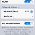 Internet Verbindung mit Iphone 4 funktioniert nicht.