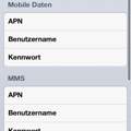 Internetflat von blau.de funktioniert auf meinem IPhone 4 nicht