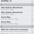 iPhone Doppelte Lieder