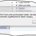 iTunes Fehler! Bitte helfen, Danke!