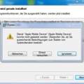 Itunes-Problem  mit Apple Mobile Device