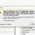 iTunes synchronisierung Problem ! Bitte um hilfe ?
