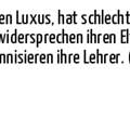 Jugendliche früher auch schon schlimm?