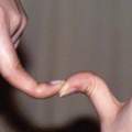 Kann meine Finger komisch nach hinten biegen!