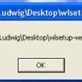 So schauts aus wenn ich versuche Msn 9 zu installieren.