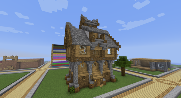 Kennt jemand das haus minecraft spiele kinder mine