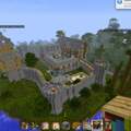 Komische Burg in Minecraft gefunden?
