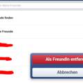 Meine Android Facebook App hat einen Button Freunde, die meiner Bekannten nicht