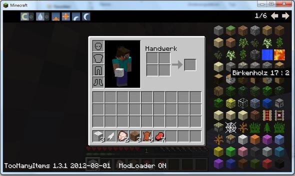 Minecraft Too many items funktioniert nicht im Mehrspieler! (Probleme)