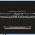 Minecraft Verbindung unterbrochen!