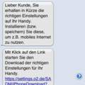 Mobilcom-Debitel: zu hohe Rechnung bei Datenverbindung trotz Bestätigungs-SMS / kein Entgegenkommen