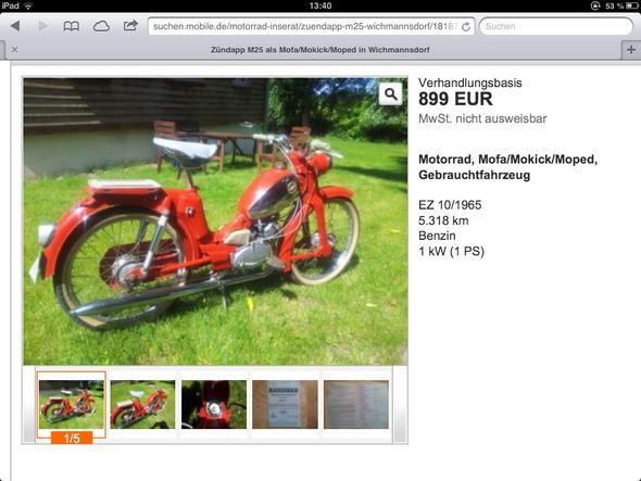 Darf Man Mit 50ccm Auf Bundesstraße Fahren Mofa-Prüfbescheinigung - JungleKey.de Bilder