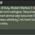 MW3 will nicht mehr verbinden (pc)