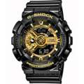 Nachvollziehbare Bedienungsanleitung für G Shock Schwarz Gold Casio GA 110GB-1AER Ana-Digi-Uhr