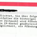Pfändungsschutzkonto zum 01.01.2012