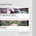 Playlist auf Youtube in der Seitenleiste erstellen?