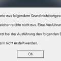 Problem bei Grafik-Programm Installation - Befehlszeile kann nicht erstellt werden?
