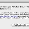 Probleme mit Parallels Desktop 7 für Mountain Lion 10.8