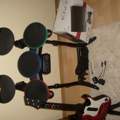 PS3 Slim 500GB+5Spielen+Band Hero Set GEGEN SMARTPHONE