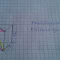 Raumdiagonale und Flächendiagonale ... habe ich richtig markiert?