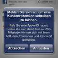 Rezession im appstore: geht nicht??