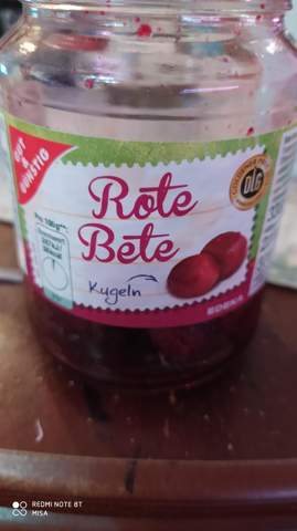 Hat Rote Bete Aus Dem Glas Vitamine
