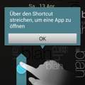 Schnellzugriffsupport bei Sperrbildschirm deaktivieren? mit Screenshot
