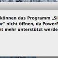 Simcity 4 auf mac funktioniert nicht mehr