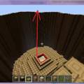treppe in minecraft.