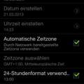 Uhr bei Galaxy S3 bleibt stehen?!