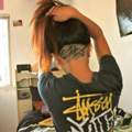 Undercut Frisur am Nacken mit Schriftzug?!