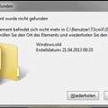 Unlöschbarer Ordner (HILFE!!!)
